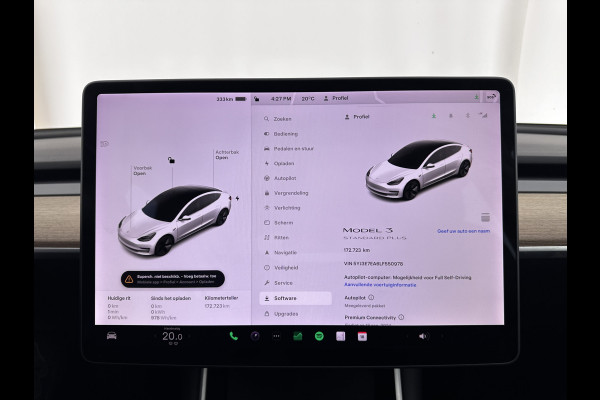 Tesla Model 3 Standard RWD Plus 60 kWh [ 3-Fase ] (INCL-BTW) Aut. *PANO | AUTO-PILOT | NAPPA-VOLLEDER | KEYLESS | FULL-LED | MEMORY-PACK | SURROUND-VIEW | DAB | APP-CONNECT | VIRTUAL-COCKPIT | LANE-ASSIST | TOWBAR | COMFORT-SEATS*