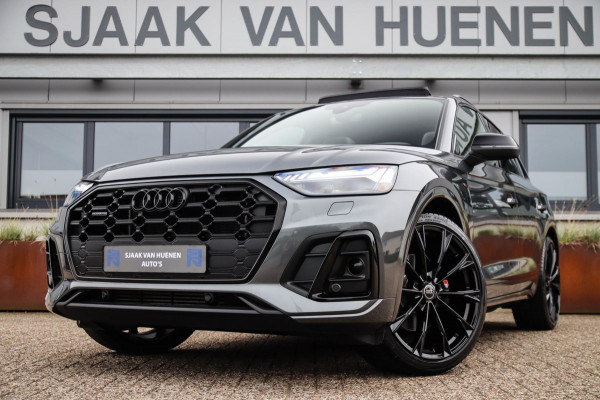 Audi Q5 55 TFSI e Quattro Competition S Edition S-Line 367pk Automaat|Luchtvering|Panoramadak|Virtual Cockpit|OLED Matrix|Trekhaak