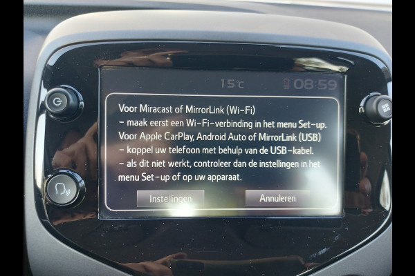 Toyota Aygo 1.0 VVT-i x-play Automaat, airco,achteruitrijcamera,Apple Carplay/dab,