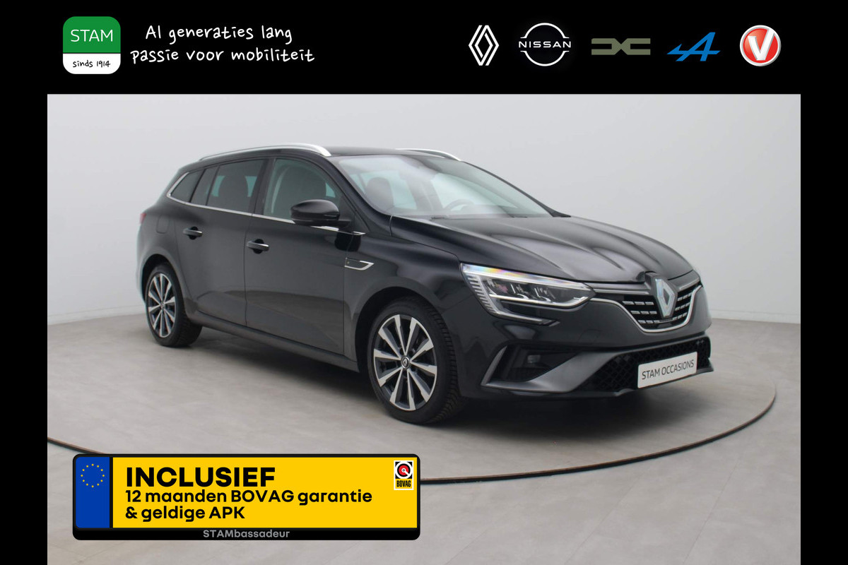 Renault MEGANE Estate TCe 140pk R.S. Line Adapt. cruise | BOSE | Climate | Head-Up | Navi | Trekhaak