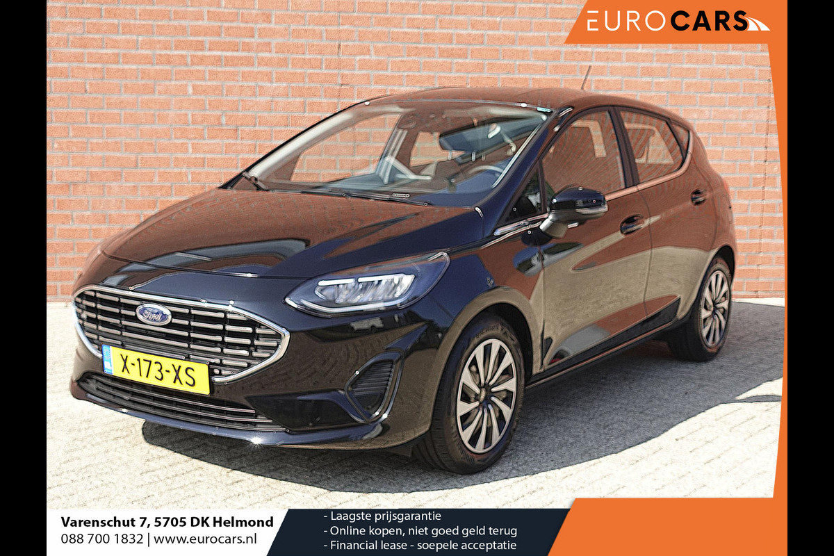 Ford Fiesta 1.0 EcoBoost 125pk Titanium | Navigatie | Apple Carplay/Android Auto | Climate Control | Cruise Control | Stoelverwarming | Cruise Control | Parkeer sensoren