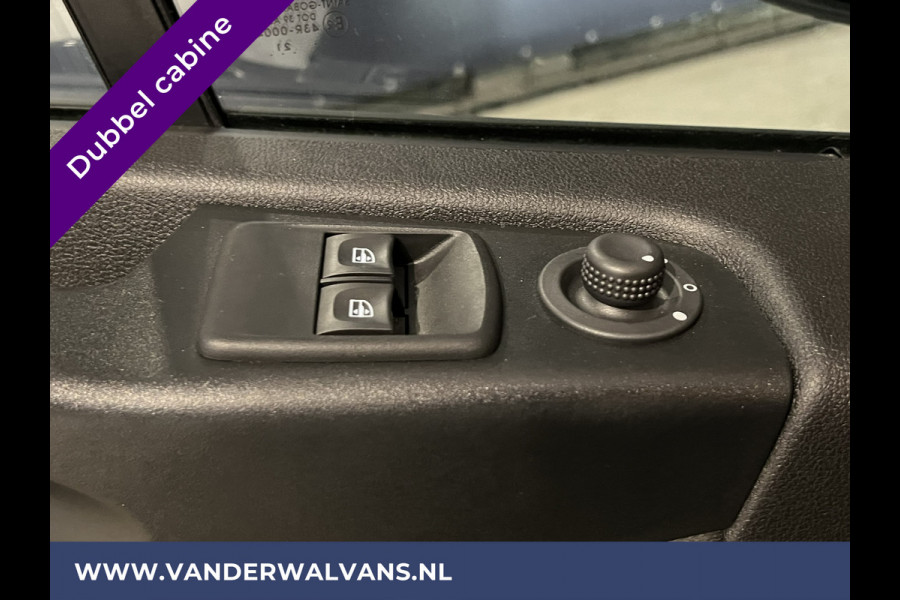 Renault Trafic 2.0 dCi 120pk L2H1 Dubbele Cabine Euro6 Airco | 2x zijdeur | Navigatie | LED | Cruisecontrol Trekhaak, Parkeersensoren, 5-Zits