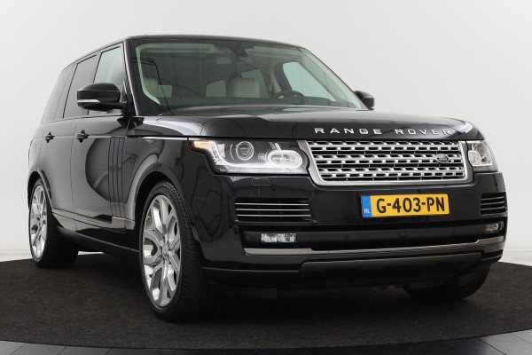 Land Rover Range Rover 5.0 V8 Vogue | Panoramadak | Massage | Stoelventilatie | Meridian | Standkachel | Trekhaak | 360 camera | Keyless | Leder | Navigatie | Dodehoek detectie | Verwarmd stuurwiel