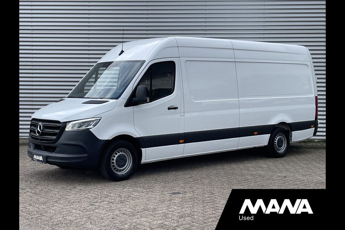 Mercedes-Benz Sprinter 314CDI 143pk L3H2 Automaat LED Cruise Airco Car-Play 360º Camera Sensoren Bijrijdersbank Keyless-Start