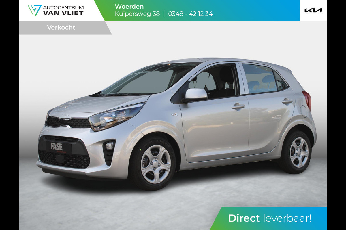 Kia Picanto 1.0 DPi ComfortLine | Uit voorraad leverbaar | 4-Persoons | Airco | Cruise | Bluetooth