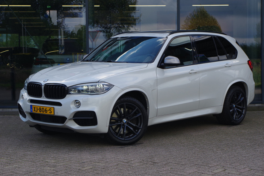 BMW X5 M50d 380 PK, Panoramadak, Elek. Trekhaak, LED, Comfortstoelen, 360 Camera