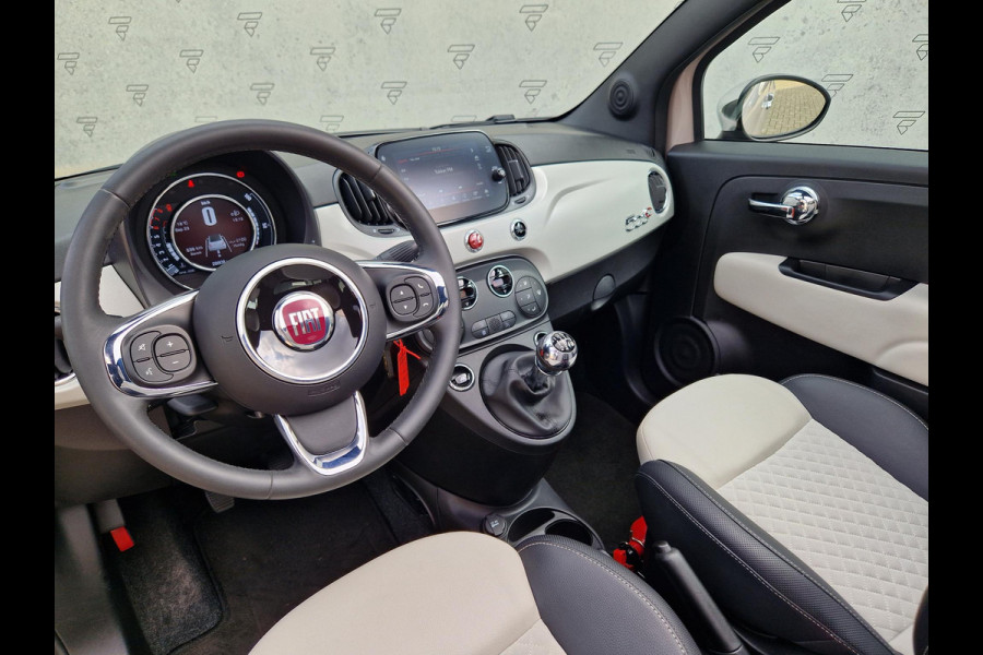 Fiat 500 Cabriolet 1.2 Star | Navi | Clima | Cruise | PDC | Licht- en Regensensor |