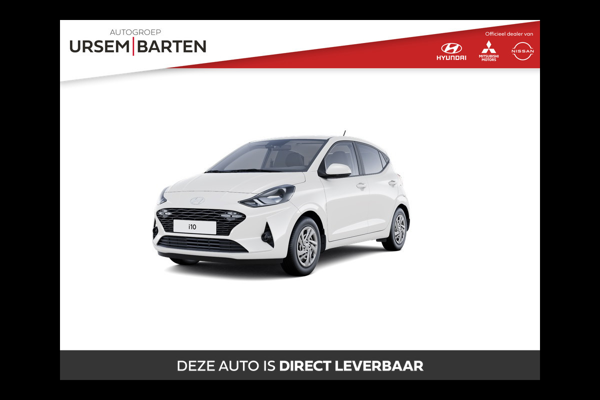 Hyundai i10 1.0 Comfort 5-zits | VAN €20.095 voor €16.550 Atlas White