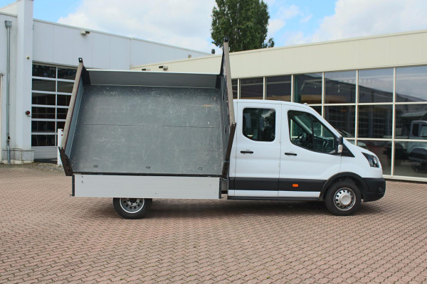 Ford Transit 350 2.0 TDCI L3H1 DC Trend RWD driezijdige kipper 3500 Kg trekvermogen