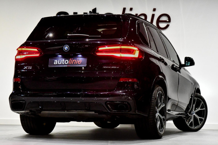 BMW X5 XDrive45e High Executive M-Sport. Luchtvering, Pano, 360, Trekhaak, Leder, Sfeer, 21'' CarPlay!