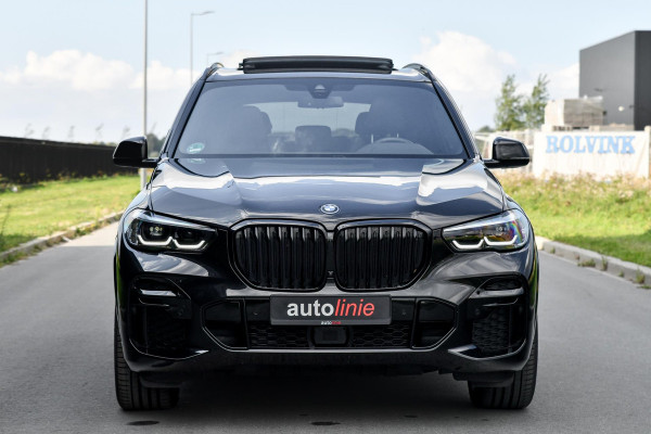 BMW X5 XDrive45e High Executive M-Sport. Luchtvering, Pano, 360, Trekhaak, Leder, Sfeer, 21'' CarPlay!