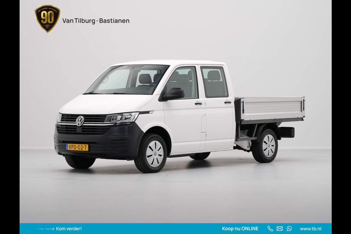 Volkswagen Transporter 2.0 TDI L2H1 DC 28 Pick-up Airco Bluetooth Trekhaak Bijrijdersbank