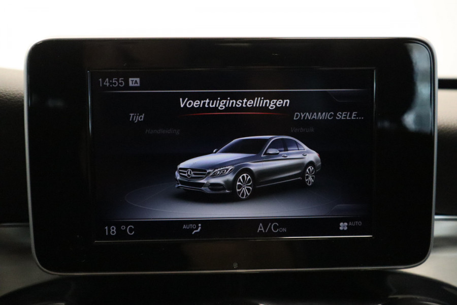 Mercedes-Benz C-Klasse 180 Business Solution AMG Parelmoer Wit Navi Cruise/Climate Panoramadak Leder LED NAP! 2 jaar garantie mogelijk* (vraag naar de voorwaarden)