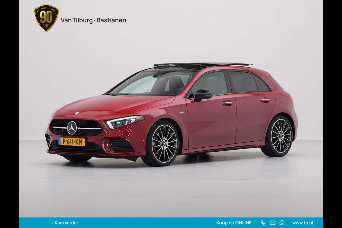 Mercedes-Benz A-Klasse 180 Business Solution AMG Panorama Camera Stoelverwarming Navigatie 114