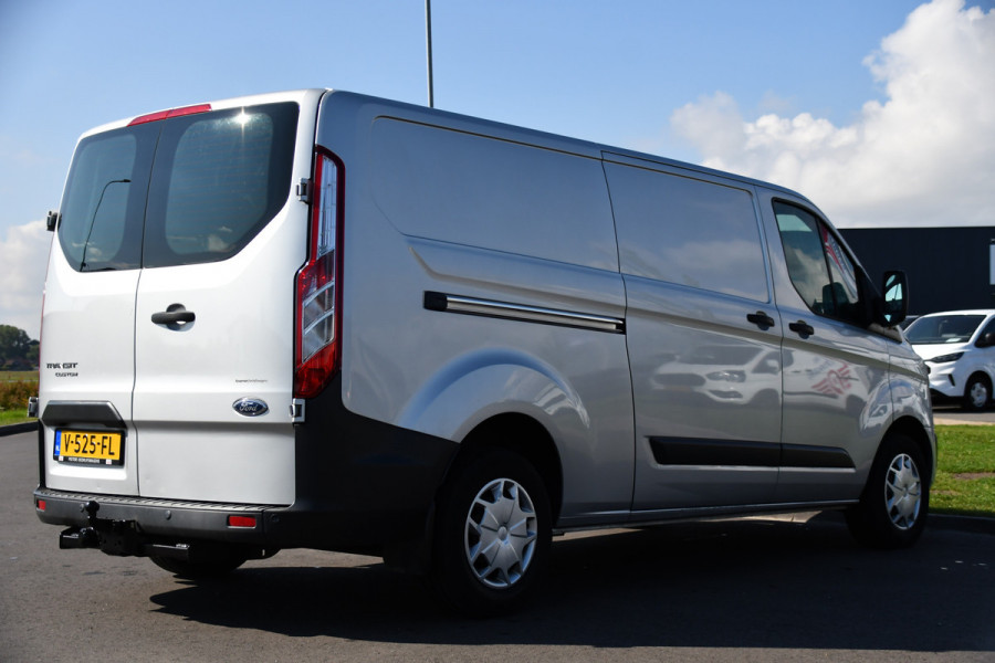 Ford Transit Custom 290 2.0 TDCI L2H1 PB Edition Cruise, Sensoren, 130PK, Trekhaak, Airco, Radio,