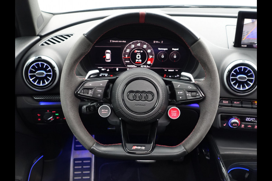 Audi RS3 Sportback 2.5 TFSI ABT Quattro Pro Line Plus Virtual Cockpit, Full Carbon, Sfeerverlichting, Bang Olufsen, Keyless, Ada Cruise