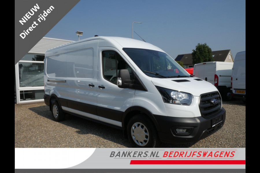 Ford Transit 2.0 TDCI 130PK, L3H2, Airco NIEUW, 2 Stuks op voorraad, Inclusief 5 jaar Ford garantie met een max van 200.000 KM