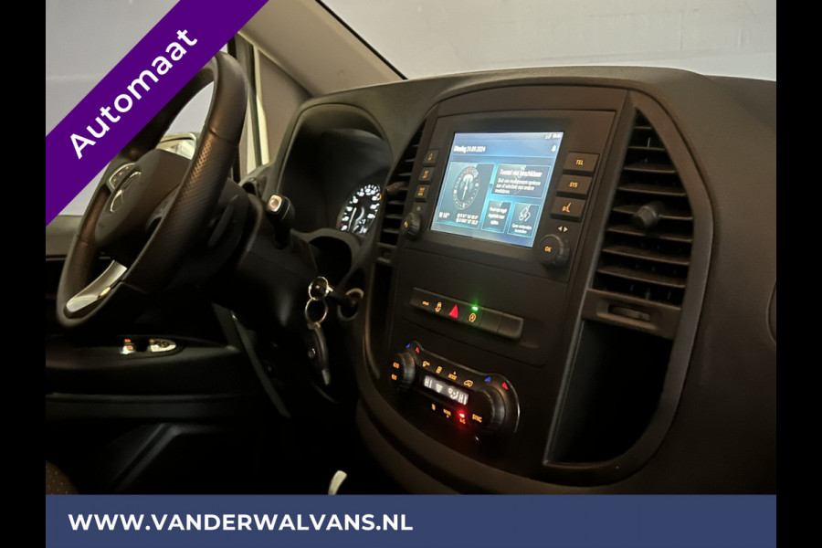 Mercedes-Benz Vito 116 CDI 164pk 9G Tronic Automaat L3H1 XL Fabrieksgarantie Euro6 Airco | LED | Camera cruisecontrol, parkeersensoren, Apple Carplay, Android auto, 2500kg Trekhaak