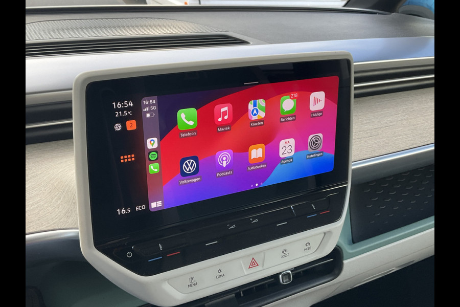 Volkswagen ID. Buzz 5-Pers 1st 77kWh 204pk Adap.cruise. Camera Carplay Beauty!