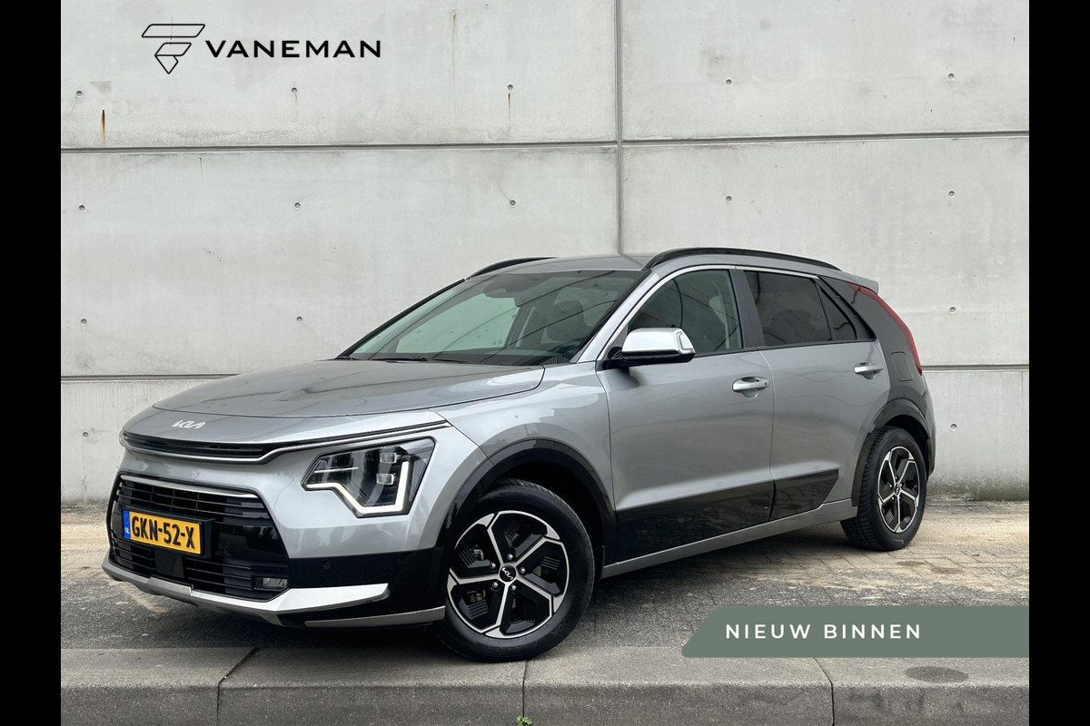 Kia Niro 1.6 GDi Hybrid DynamicLine Automaat | Camera | Navi | H-Leder | Apple Carplay/Android Auto | Key-Less | Clima | 16" Velgen | PDC | Cruise | LED |