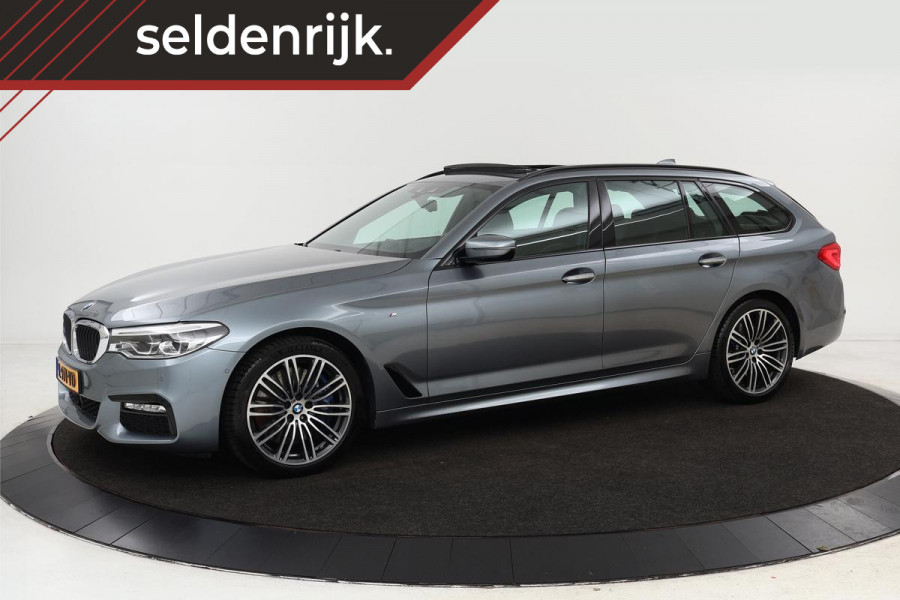 BMW 5 Serie 540i xDrive M-Sport | Panoramadak | Adaptive cruise | Head-Up | Harman/Kardon | Carplay | DAB | Keyless | Navigatie | Full LED | Leder/Alcantara