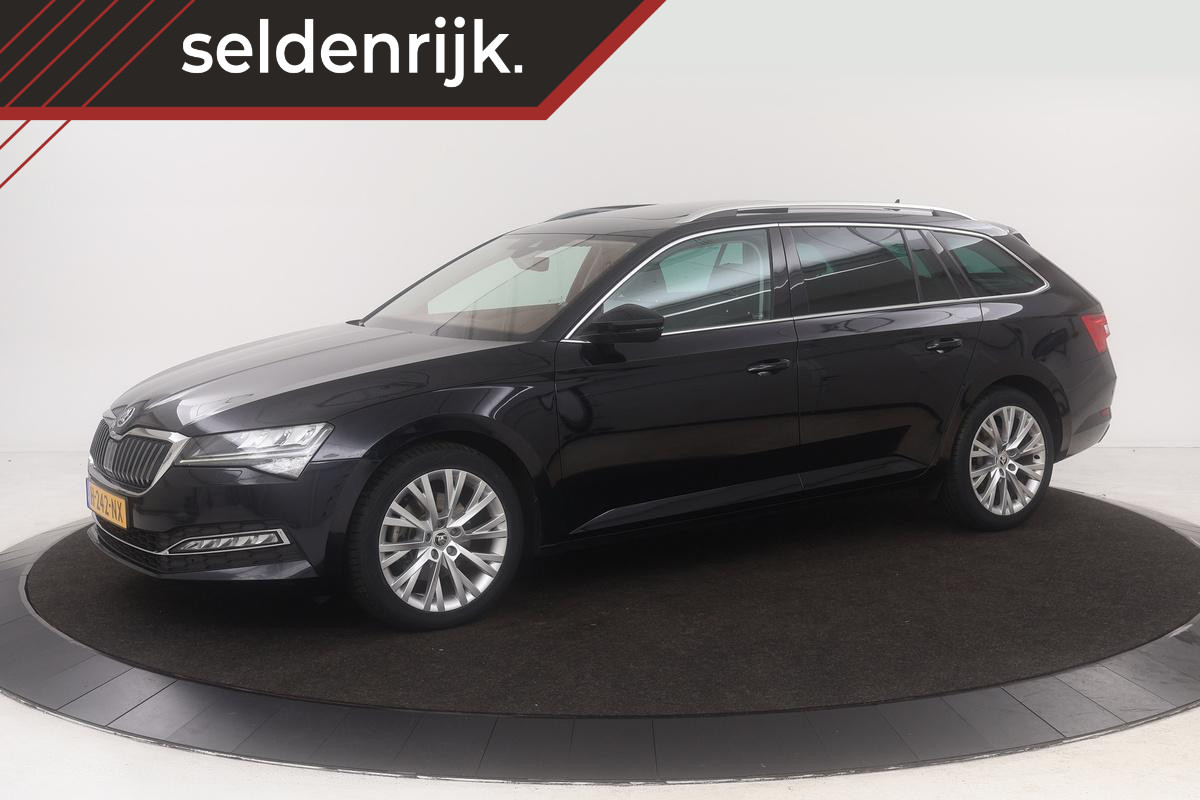 Škoda Superb 1.5 TSI Business Edition | Panoramadak | Adaptive cruise | Trekhaak | Canton | Stoel & achterbankverwarming | Alcantara | Dodehoek detectie | Full LED | Keyless