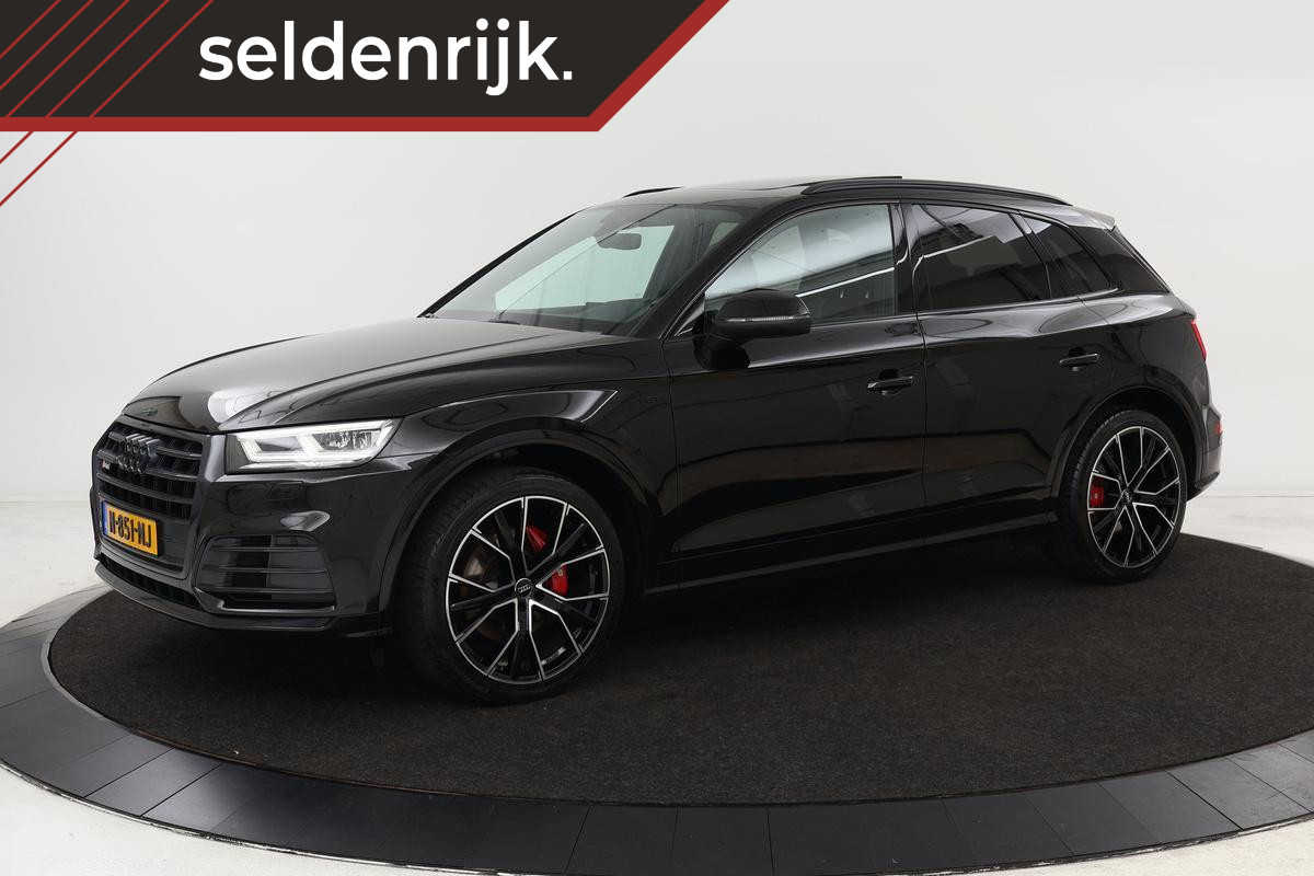 Audi Q5 3.0 TFSI quattro Pro Line Plus | Panoramadak | Trekhaak | Leder | Carplay | Stoelverwarming | Matrix LED | DAB | Virtual Cockpit | Keyless | Navigatie