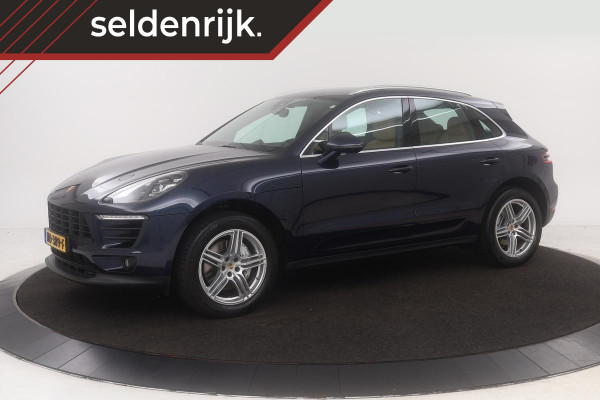 Porsche Macan 3.0 D S | 1e eigenaar | Leder | Stoelverwarming | Trekhaak | Luchtvering | Navigatie | Keyless | Adaptief LED | Sportstoelen | PDC | Dodehoek detectie