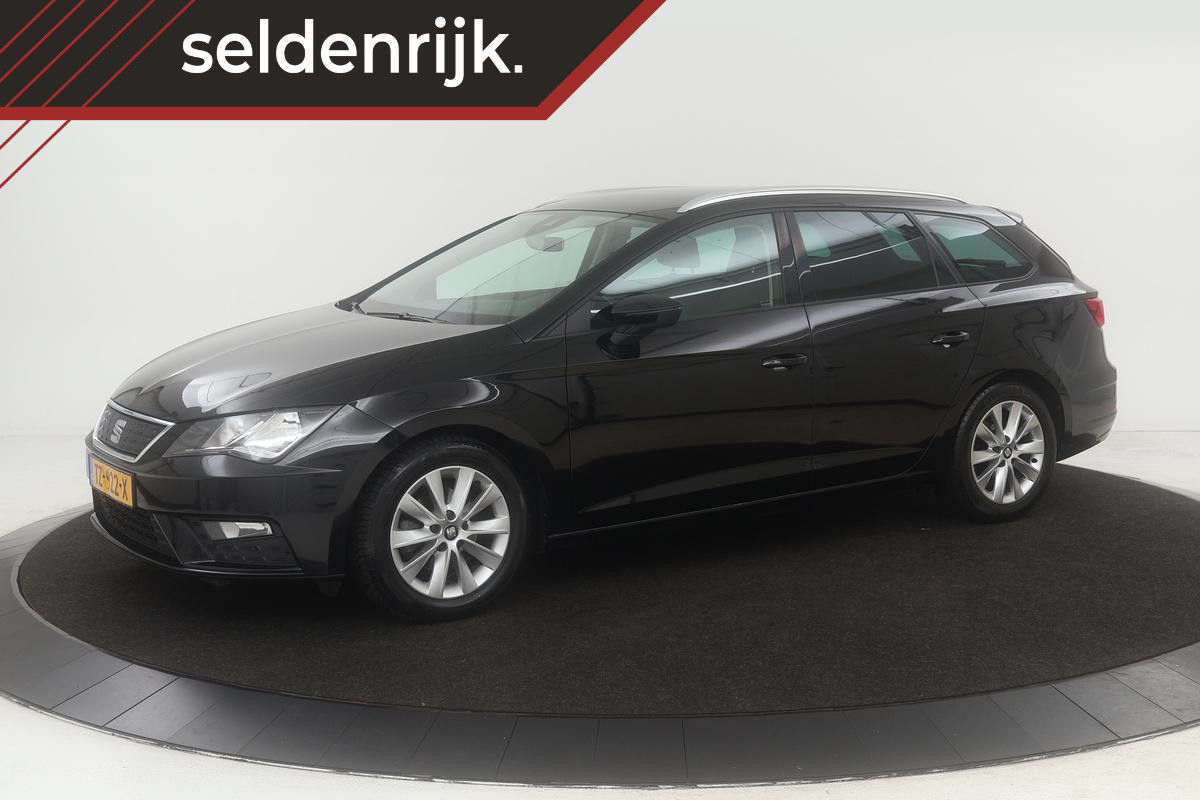 Seat Leon 1.0 TSI Style Intens | DSG | Trekhaak | Carplay | Navigatie | Keyless | Climate control | DAB | Cruise control | Getint glas