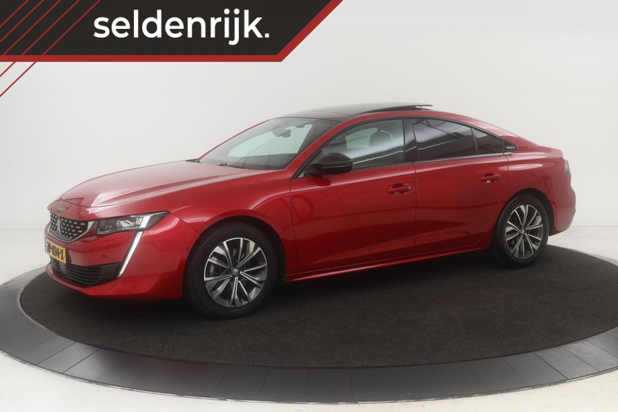 Peugeot 508 1.6 PureTech GT Line | Panoramadak | Focal | Adaptive cruise | Stoelverwarming | Camera | Carplay | Navigatie | Keyless | Full LED | Dodehoek detectie