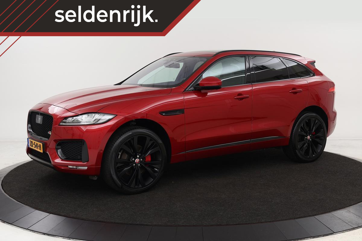 Jaguar F-Pace 3.0 V6 S First Edition AWD | Origineel NL | 360 Camera | Adaptive Cruise | Head-up | Trekhaak | Memory | Carplay | Keyless