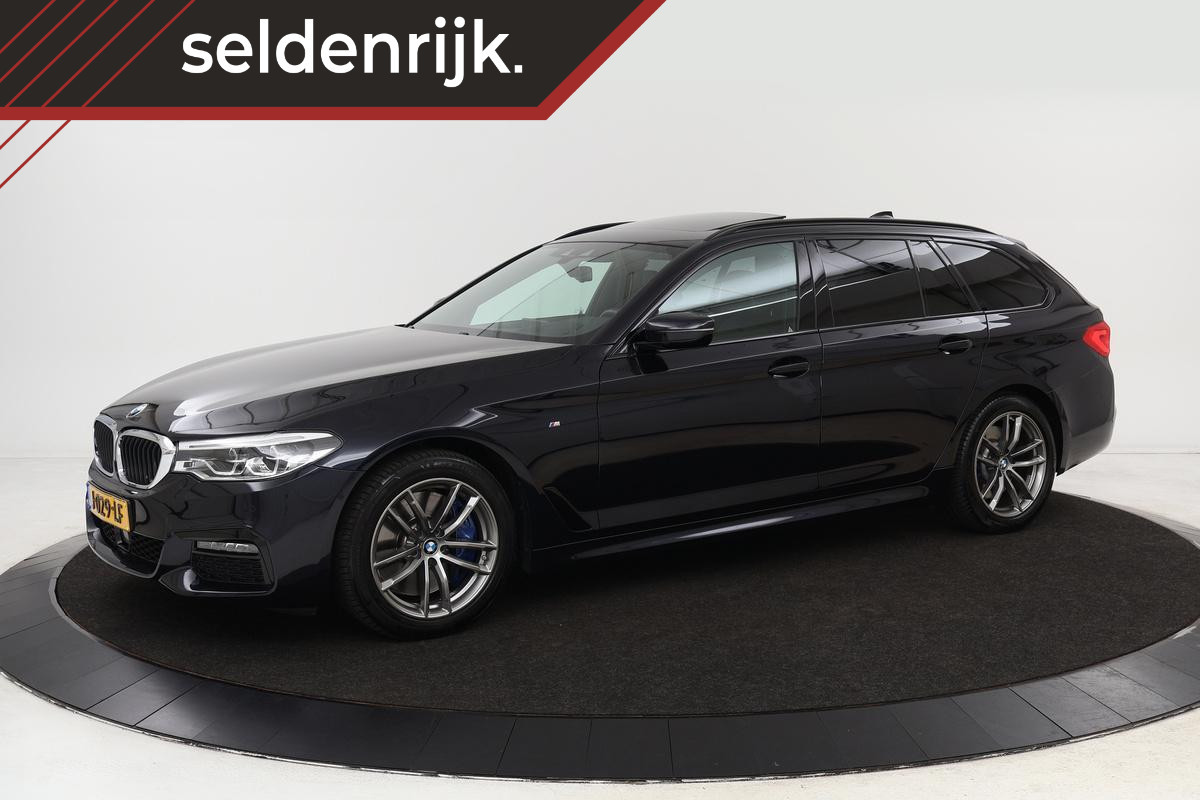 BMW 5 Serie 540i xDrive M Sport | Panoramadak | Harman Kardon | Trekhaak | Comfortstoelen | Leder | Head-up | Soft-close | Camera