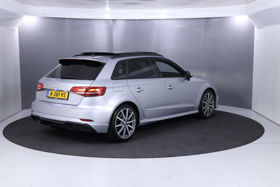 Audi A3 Sportback 35 TFSI CoD Design Pro Line Plus 15TSI 150pk AUT| pano-dak| Leer|  Navi| 18'LMvelgen