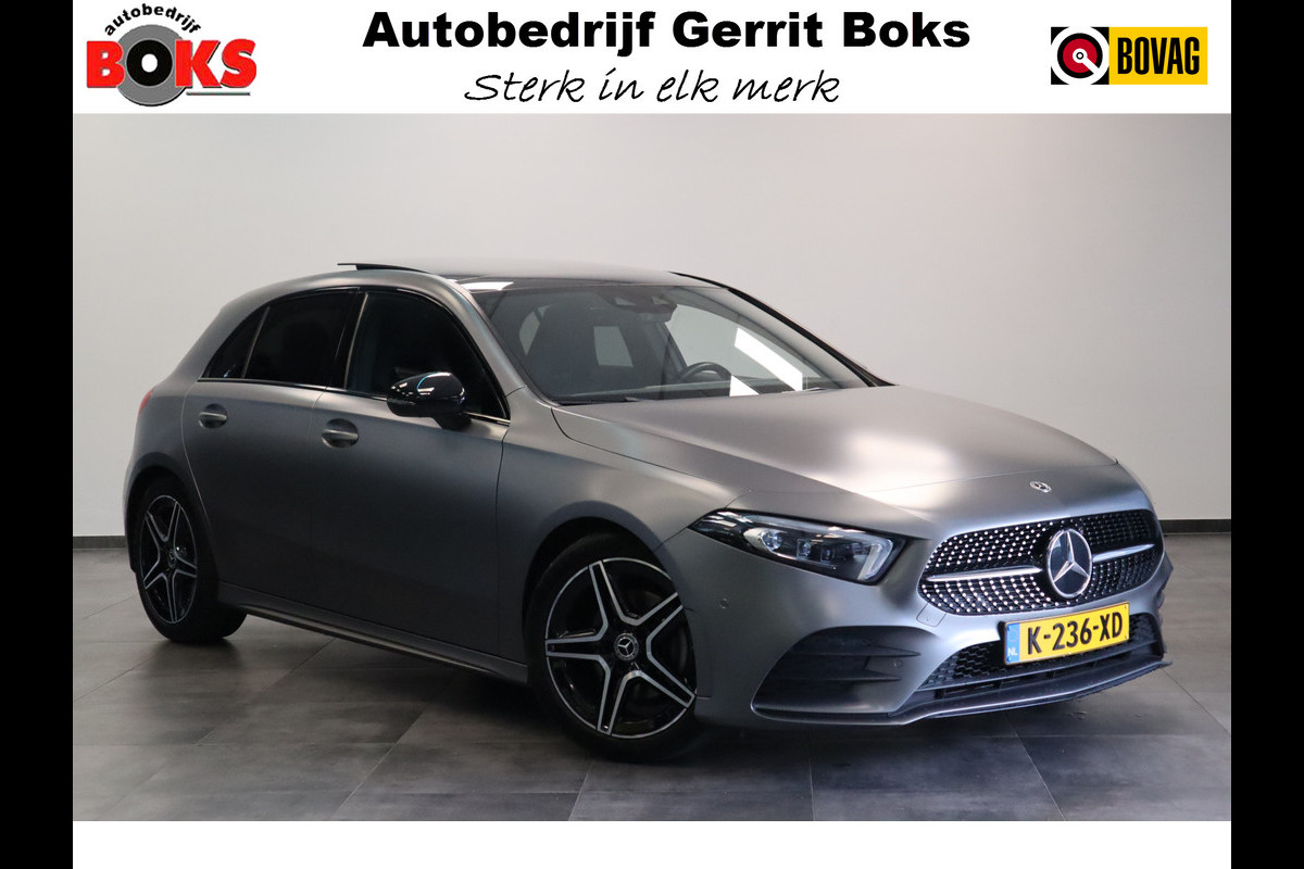 Mercedes-Benz A-Klasse 180 Business Solution AMG Panoramadak Multibeam-led Sfeerverlichting 2 jaar garantie mogelijk* (vraag naar de voorwaarden)