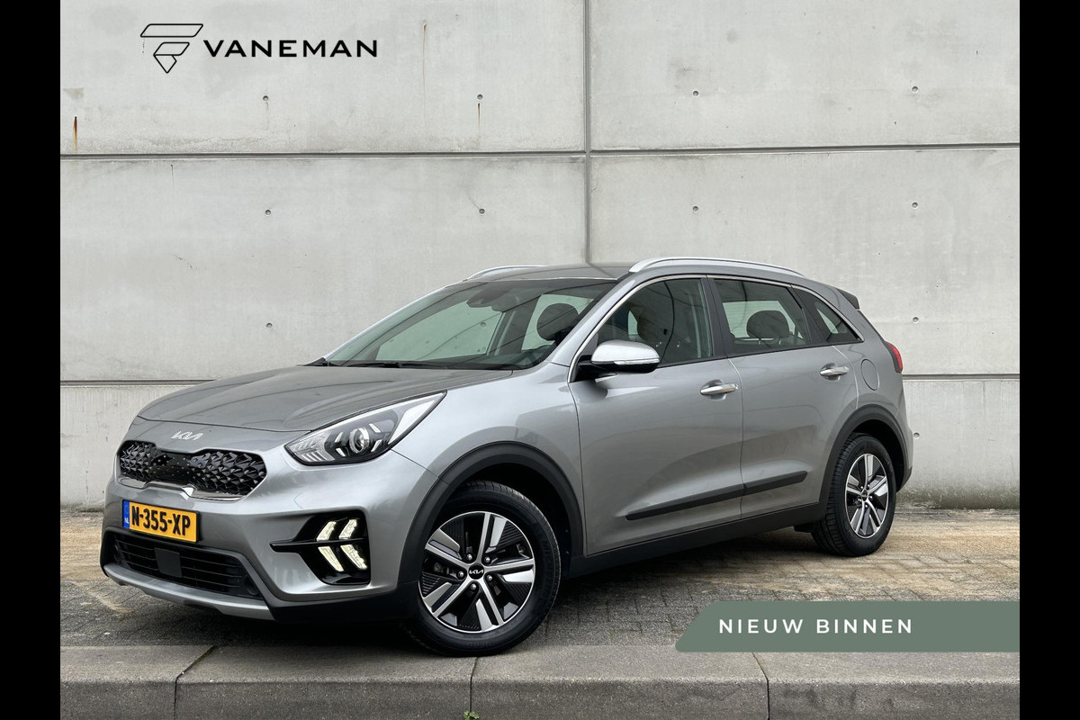 Kia Niro 1.6 GDi Hybrid DynamicLine | Automaat | Camera | Cruise | Sensoren | Navi | H-Leder | 16'' Velgen |