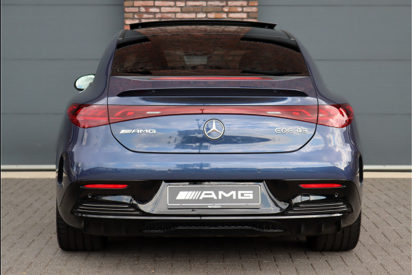 Mercedes-Benz EQE AMG 43 4MATIC Premium 91 kWh | 64.000,- ex BTW | Hypercreen | Distronic+ | Burmester | Memory | Panoramadak | HUD | Digital Light | AMG-Stuurwieltoetsen | Warmtepomp |