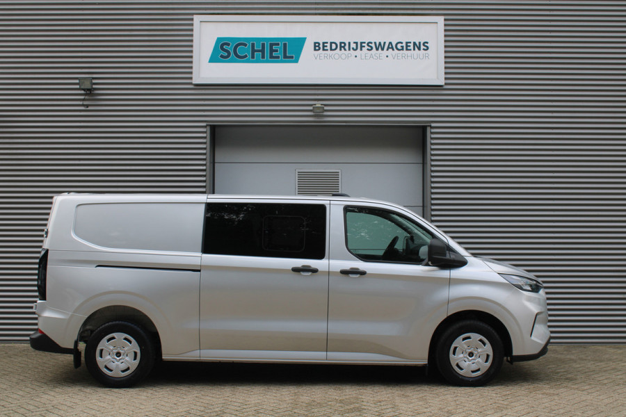 Ford Transit Custom 320 2.0 TDCI L2H1 Trend DC 136pk - Carplay - Android - Camera - Trekhaak - LED koplampen - Stoelverwarming - Rijklaar