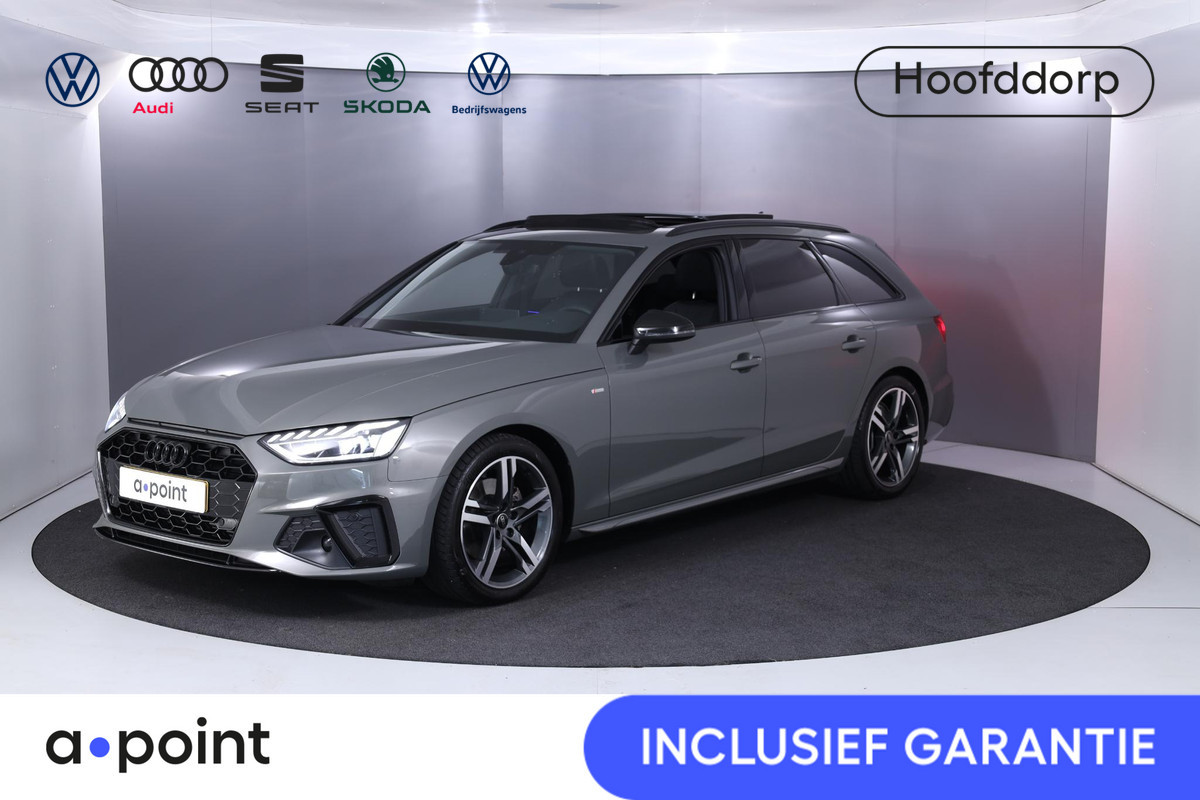 Audi A4 Avant 35 TFSI S-Line Competition 150 pk S-tronic | Private lease vanaf € 855,- pm | Verlengde garantie | Navigatie | Panoramadak | Parkeersensoren | Stoelverwarming |