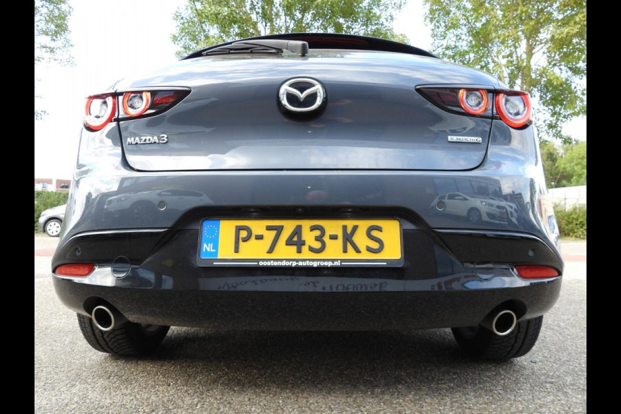 Mazda 3 2.0 e-SkyActiv-G M Hybrid 122 Luxury NAVI/LEER/BOSE/HEAD-UP/18"LMV!