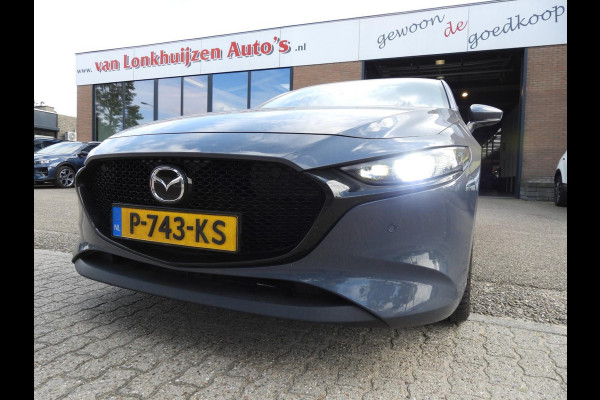 Mazda 3 2.0 e-SkyActiv-G M Hybrid 122 Luxury NAVI/LEER/BOSE/HEAD-UP/18"LMV!