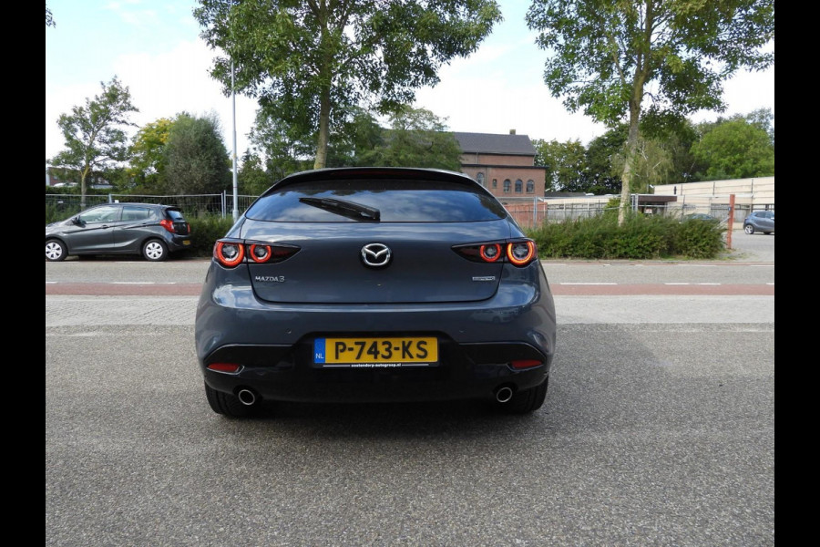 Mazda 3 2.0 e-SkyActiv-G M Hybrid 122 Luxury NAVI/LEER/BOSE/HEAD-UP/18"LMV!