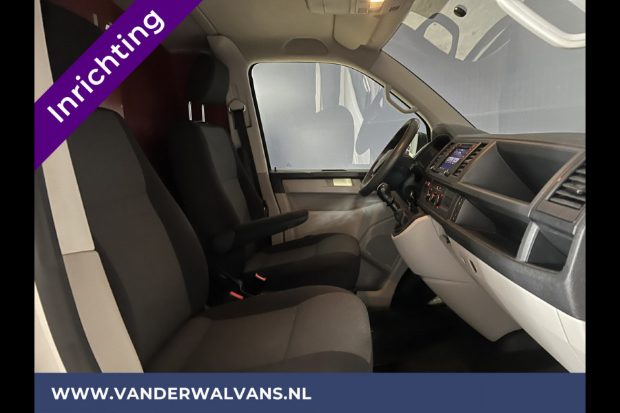 Volkswagen Transporter 2.0 TDI L2H1 inrichting Euro6 Airco | Camera | Navigatie | Apple Carplay Trekhaak, Android Auto, Cruisecontrol, Achterklep