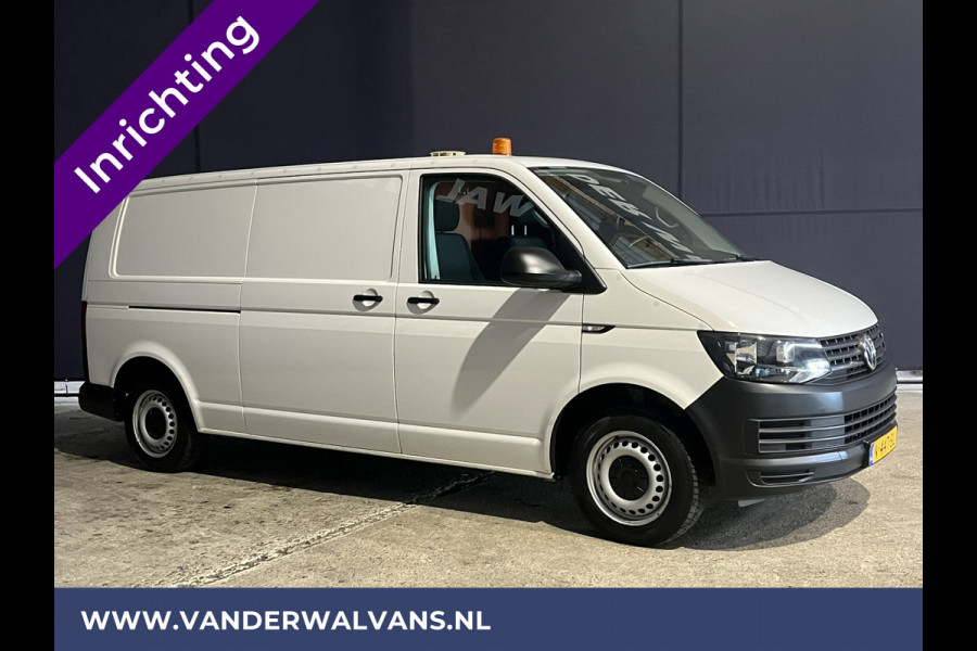 Volkswagen Transporter 2.0 TDI L2H1 inrichting Euro6 Airco | Camera | Navigatie | Apple Carplay Trekhaak, Android Auto, Cruisecontrol, Achterklep