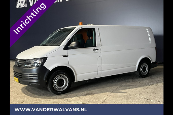 Volkswagen Transporter 2.0 TDI L2H1 inrichting Euro6 Airco | Camera | Navigatie | Apple Carplay Trekhaak, Android Auto, Cruisecontrol, Achterklep