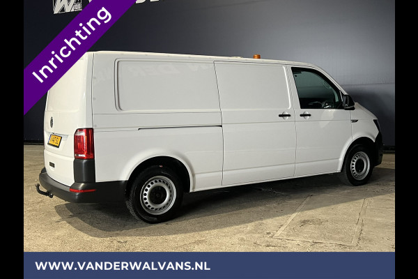 Volkswagen Transporter 2.0 TDI L2H1 inrichting Euro6 Airco | Camera | Navigatie | Apple Carplay Trekhaak, Android Auto, Cruisecontrol, Achterklep