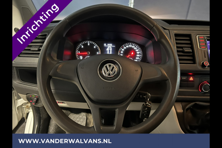 Volkswagen Transporter 2.0 TDI L2H1 inrichting Euro6 Airco | Camera | Navigatie | Apple Carplay Trekhaak, Android Auto, Cruisecontrol, Achterklep