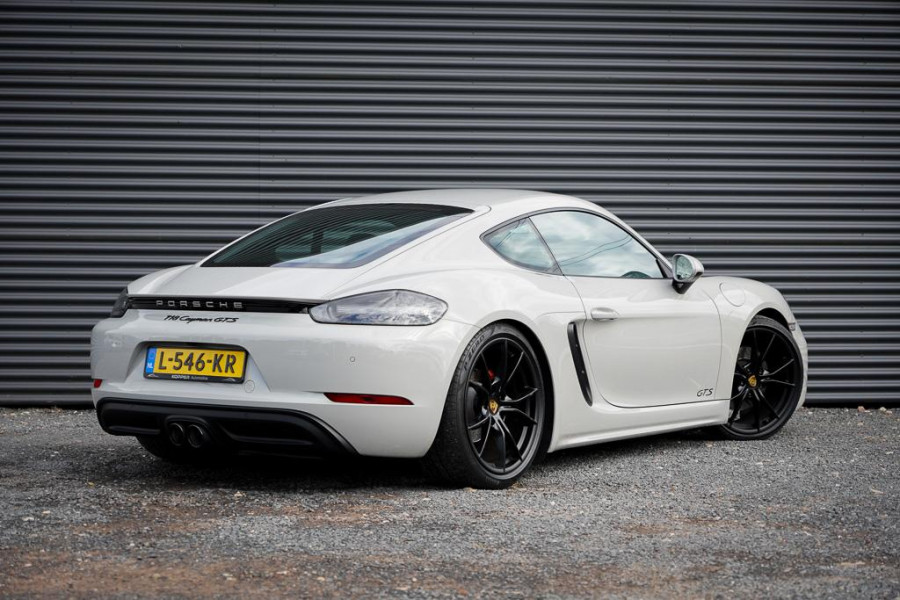 Porsche 718 Cayman 2.0 / Krijt / Sportuitlaat / 20" / Camera