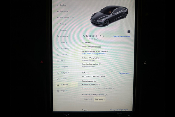 Tesla Model S 75D Base Pano / 7 persoons / 21 inch