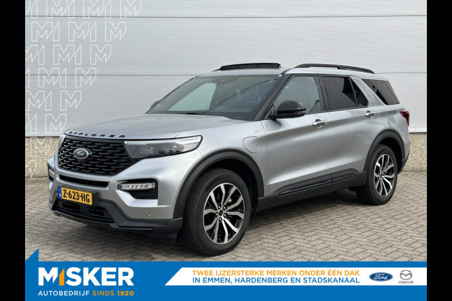 Ford Explorer 3.0 V6 EB PHEV ST-LINE LEDER! 7ZITS! PANODAK! VOL!