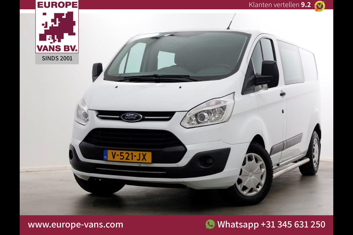 Ford Transit Custom 2.0 TDCI 130pk E6 L2H1 Trend D.C. Airco/Inrichting/230V Trekhaak 2800kg 11-2017